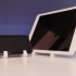 iPad and iPhone stand (wireframe style) image