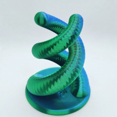 Picture of print of Double Helix Pen Holder