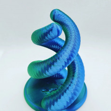Picture of print of Double Helix Pen Holder