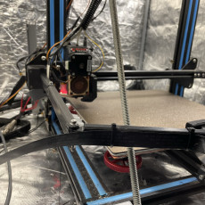 Picture of print of adjustable cr10 cr10s x motor raspberry camera mount (z growing timelapse effect)