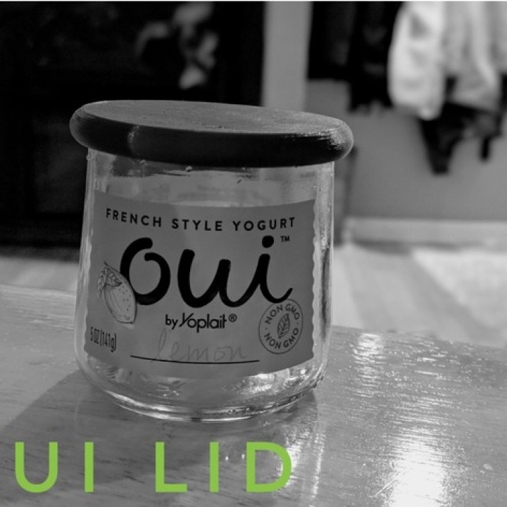 Clear Oui Lids – Oui By Yoplait