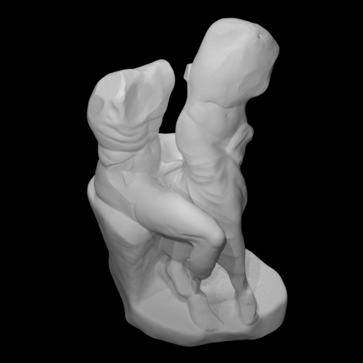 3d Satyr Porn - 3D Printable Copulating Satyr and Nymph by Scan The World
