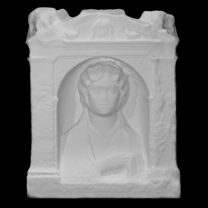 Funerary stele of a woman