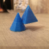shape tetrahedron print image