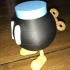 Bob-omb storage jar with movable legs and key image