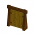 Wood Dungeon Door w/ Straight Header - Working image