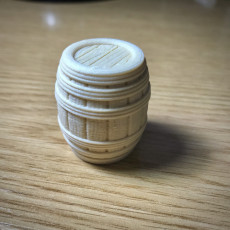 Picture of print of Wooden Rope Barrel for Gloomhaven This print has been uploaded by Alberto López-Barranco Pérez