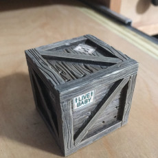 Picture of print of Wooden Crate for Gloomhaven