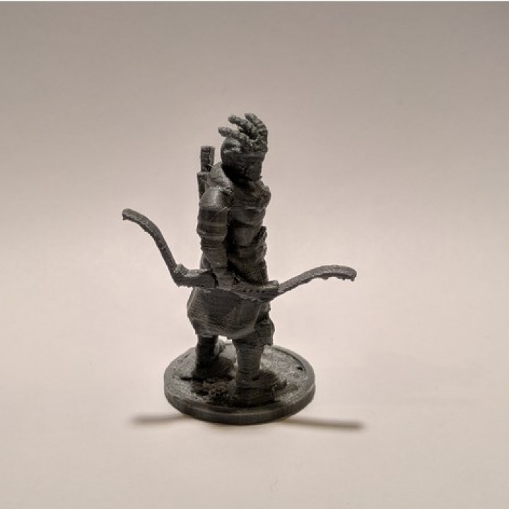 3D Printable Gloomhaven Monster - Inox Archer by Jon Robelia, Robagon3D
