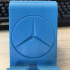 Smartphone holder with Mercedes star image