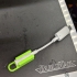 Keychain Dongle Dangler for Google's USB-C to 3.5mm adapter image