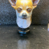 Chihuahua Statue print image