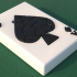 Poker Ace of spades card Puzzle image
