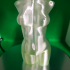 Woman body optimised for vase mode print image
