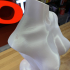 Woman body optimised for vase mode print image