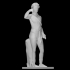 Marble figurine of Dionysus image