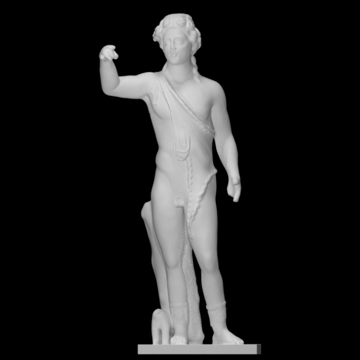 Marble figurine of Dionysus