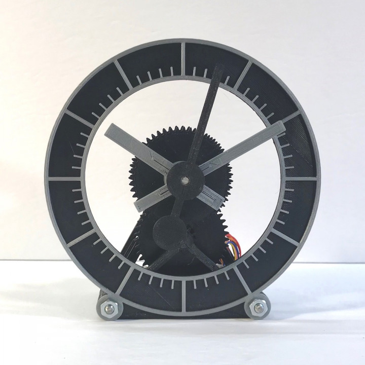 3D Printable The One Clock by Jacques Favre