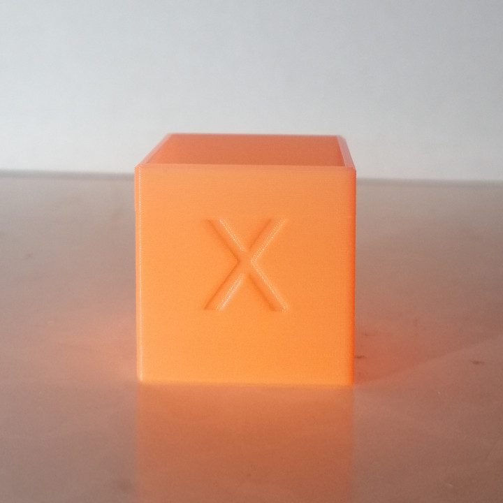 Calibration cube 25mm