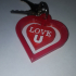 Keychain Love U image