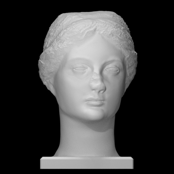 Marble head of Aphrodite