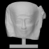 An egyptian polychrome gilt cartonnage mummy mask image
