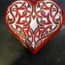 Picture of print of Celtic Heart Pattern Box This print has been uploaded by Skipp Gallon