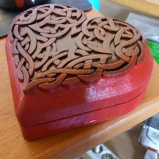 Picture of print of Celtic Heart Pattern Box This print has been uploaded by Emilio Sanjuán Pérez