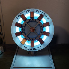 Picture of print of Iron Man Arc Reactor Echo Dot Case This print has been uploaded by Archangel_91