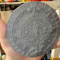 Picture of print of Aztec sun stone This print has been uploaded by Michael Harrison