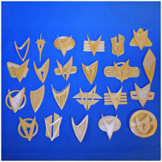Picture of print of All Of Star Treks Combadge This print has been uploaded by MingShiuan Tsai