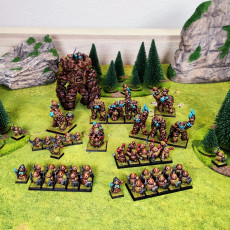 Picture of print of Army of the Earthenkind