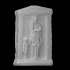 Funerary stele of Aphrodisia image