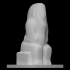 Abstract statue image