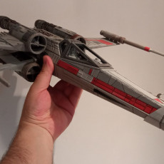 Picture of print of X-Wing
