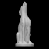 Statuette of a howling dog image