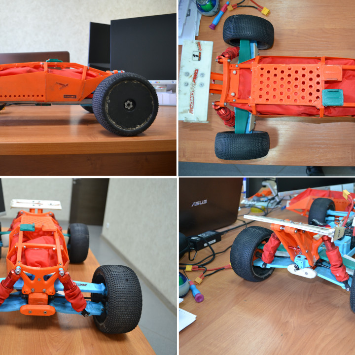 1:8 Scale 3d Printed Show Rod Model Body 