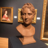 Bust of a young woman image
