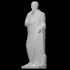 Statue of Marcus Nonius Balbus wearing a toga image