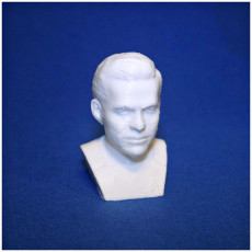 Picture of print of Captain Kirk Chris Pine Star Trek bust 3D printing ready stl obj