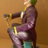 Joker statue print image