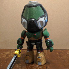 Picture of print of DooM Guy - Collectable Figure (DooM 2016) This print has been uploaded by Nate