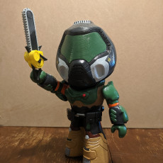 Picture of print of DooM Guy - Collectable Figure (DooM 2016) This print has been uploaded by Nate