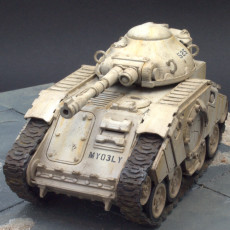 Picture of print of MAV3RICK - Modular Sci-Fi Tank Kit in 28mm Scale