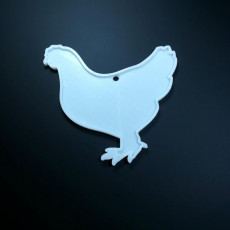 Picture of print of The Chicken Ornament