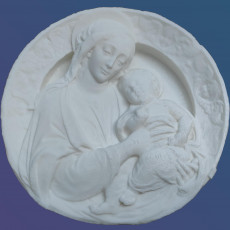Picture of print of The Virgin and Child