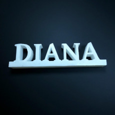Picture of print of diana