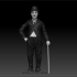 Charlie Chaplin - 3D figurine online image
