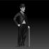 Charlie Chaplin - 3D figurine online image