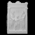 Funerary stele of Gaios Silios Bathyllos image
